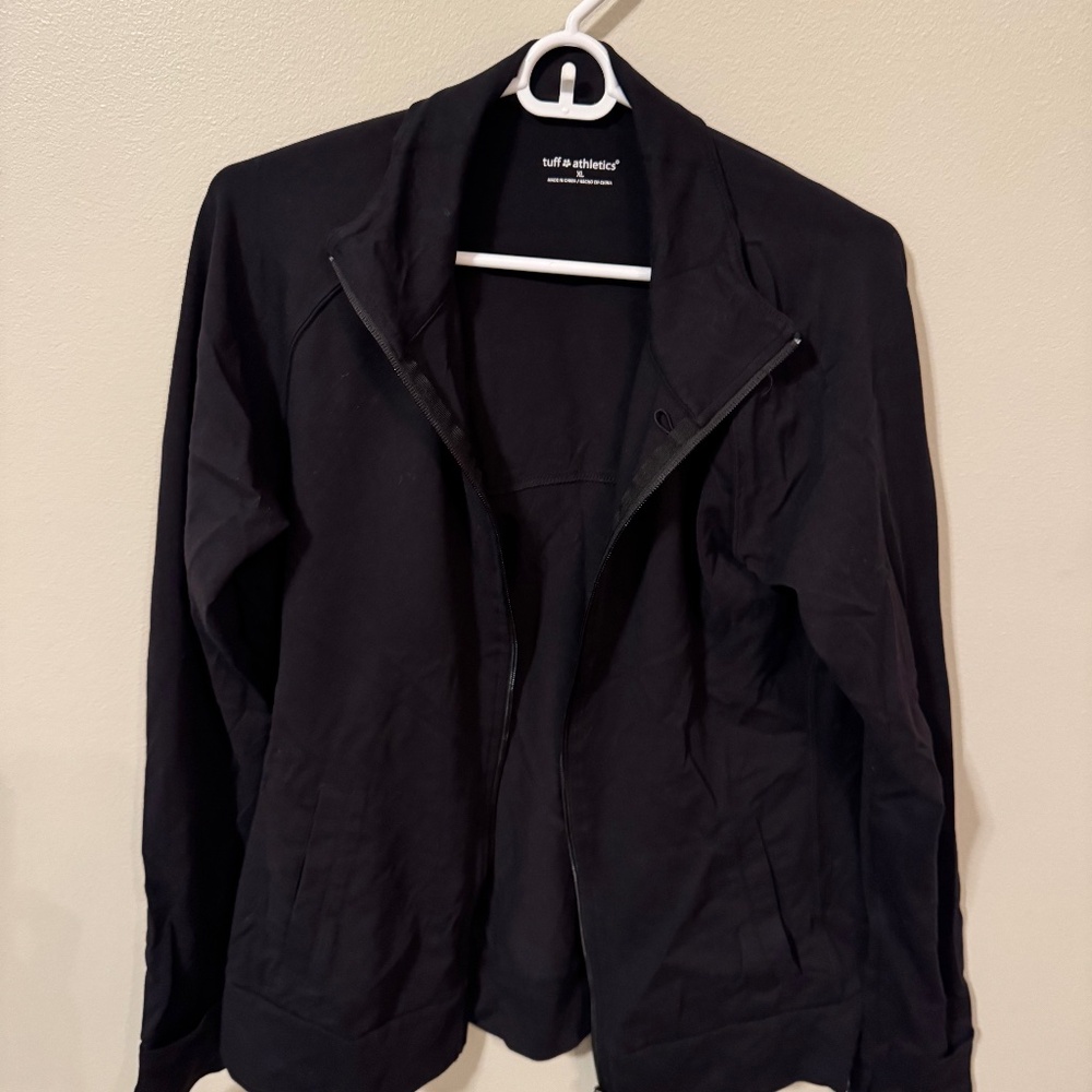 Black athletic jacket